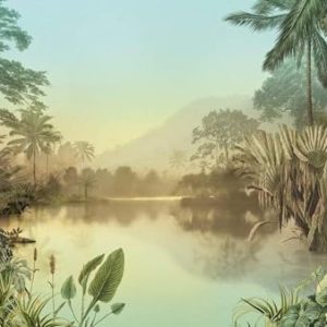 Komar Fototapeta z włókniny LAC TROPICAL tapeta XXL, dekoracja, styl secesyjny, sypialnia, salon, biuro, korytarz wymiary 400 x 270 cm (szerokość wysokość) HX8 049 Komar Fototapeta z włókniny LAC TROPICAL tapeta XXL, dekoracja, styl secesyjny, sypialnia, salon, biuro, korytarz wymiary 400 x 270 cm (szerokość wysokość) HX8 049