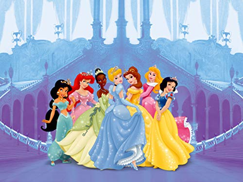 Disney Fototapeta/gigantyczny plakat ścienny, niebieski czarny papier, wielokolorowy, 397 x 254 cm