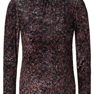 Supermom Damski top Carmy Long Sleeve All Over Print, Black P090, L