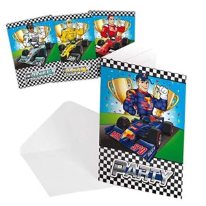 Folat Zaproszenia na Formułę 1 8 sztuk Folat Zaproszenia na Formułę 1 8 sztuk