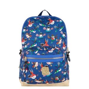 Pick & Pack Unisex Birds S/Marine (rozmiar standardowy) plecak 1 sztuka, morski, S, Casual Pick & Pack Unisex Birds S/Marine (rozmiar standardowy) plecak 1 sztuka, morski, S, Casual