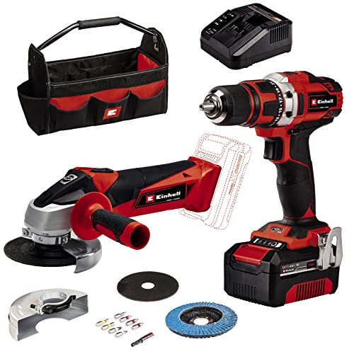 Einhell Zestaw Elektronarzędzi, Czarny/Czerwony, 2 sztuki - obrazek 1