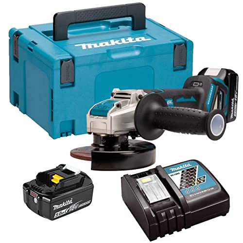 Szlifierka kątowa akumulatorowa 18V 125 mm DGA519RTJ Makita - obrazek 1