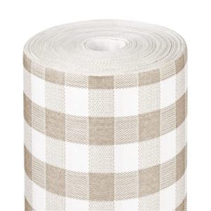 Obrus”Like Linen Vichy” 70 G/M2 1,20X25 M Taupe Spunlace
