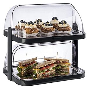 APS Buffet Showcase „Double Decker” 2 przezroczyste, dwustronnie otwierane maskownice, tace ze stali nierdzewnej, 4 baterie chłodzące, oszczędność miejsca Made in Germany APS Buffet Showcase „Double Decker” 2 przezroczyste, dwustronnie otwierane maskownice, tace ze stali nierdzewnej, 4 baterie chłodzące, oszczędność miejsca Made in Germany