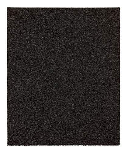 kwb wodoodporny arkusz papieru ściernego 230 x 280 mm z węglika krzemu o ziarnistości 120, wysokiej jakości klejenie żywicy syntetycznej i materiał nośny do średnio drobnego szlifu - obrazek 1