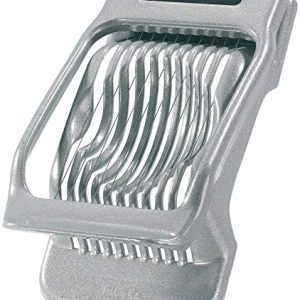 Westmark Krajalnica do jajek, Kroi na okrągłe i owalne plasterki, Osobno naciągane druciane struny ze stali nierdzewnej, Aluminium/Stal nierdzewna, Duplex, Szary, 10202260 Westmark Krajalnica do jajek, Kroi na okrągłe i owalne plasterki, Osobno naciągane druciane struny ze stali nierdzewnej, Aluminium/Stal nierdzewna, Duplex, Szary, 10202260