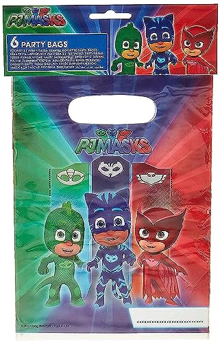 Torba prezentowa, PJ Masks, 6 sztuk