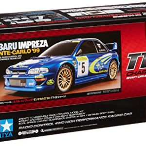 Tamiya Model do Sklejania Subaru Impreza MC 99 TT 02, Wielokolorowy, od 14 lat, 58632 Tamiya Model do Sklejania Subaru Impreza MC 99 TT 02, Wielokolorowy, od 14 lat, 58632