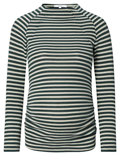 Noppies Maternity Top Pomeroy Nursing Long Sleeve T Shirt, Green gables P982, XL