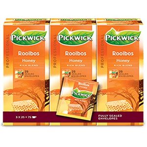 Pickwick Professional Rooibos Honey Tea 75 pack Honing 150g
