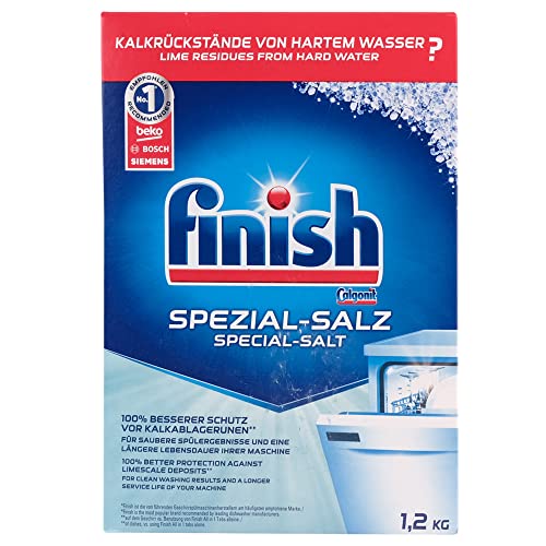 Niemiecka sól do zmywarek FINISH CALGONIT, 1,2 kg - obrazek 1