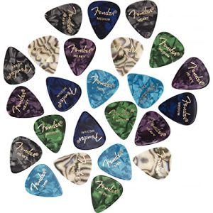 Fender 351 Shape Premium Celluloid Picks 24 Count Multi Colour Guitar Fender 351 Shape Premium Celluloid Picks 24 Count Multi Colour Guitar