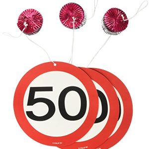 Folat Wieszaki na znaki drogowe 50 urodziny 3 sztuki Folat Wieszaki na znaki drogowe 50 urodziny 3 sztuki