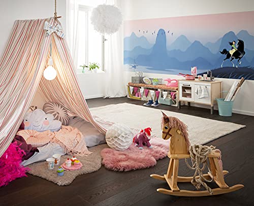 Disney Komar Fototapeta z włókniny Mulan Hills Rozmiar: 300 x 100 cm (szerokość wysokość) pokój dziecięcy, góra, tapeta dziecięca IADX6 036 - obrazek 1