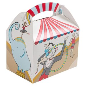 García de Pou 221.50 Pudełka dla dzieci Circus 320 G/M2, 17 x 16 10 cm, zestaw 50, Quatricromy