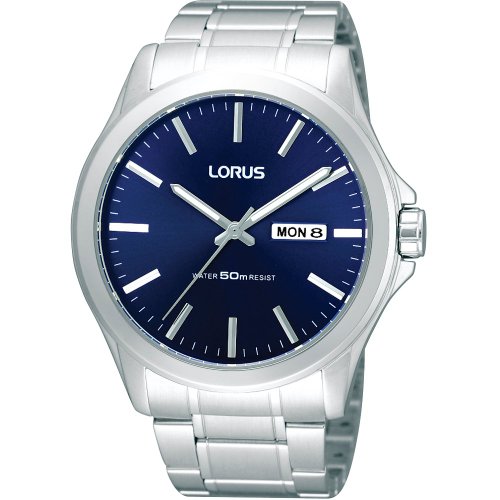 Lorus zegarek męski zegarki rxn65cx9, niebieski, RXN65CX9 - obrazek 1