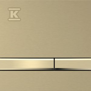 Przycisk uruchamiający Geberit Sigma50, przedni, mosiądz, przyciski: mosiądz, prostokątny 115.672.QF.2 Przycisk uruchamiający Geberit Sigma50, przedni, mosiądz, przyciski: mosiądz, prostokątny 115.672.QF.2