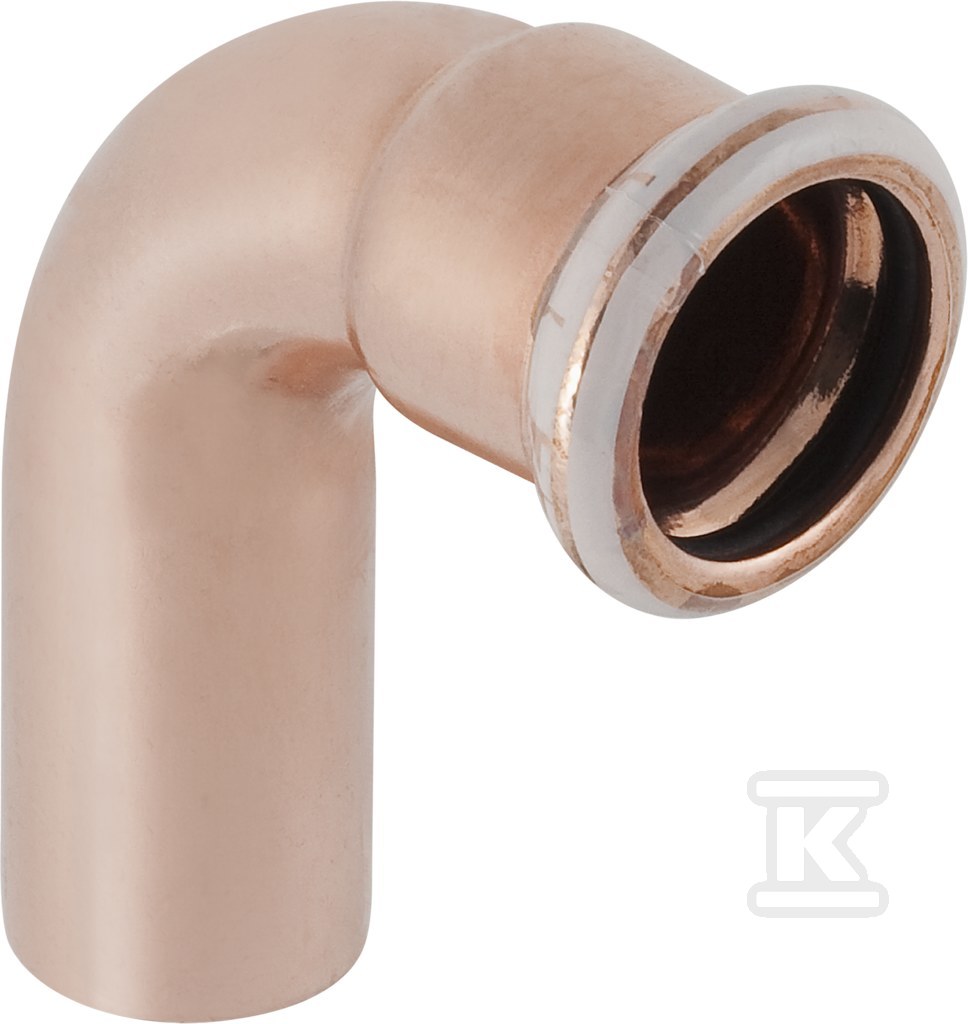 Kolano Geberit Mapress Kupfer jednokielichowe 90° d35 60306 - obrazek 1