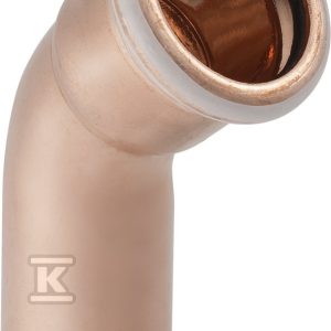 Kolano Geberit Mapress Kupfer jednokielichowe 45° d28 60705