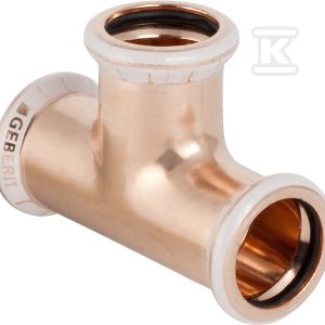 Trójnik Geberit Mapress Kupfer równoprzelotowy d28 61005 Trójnik Geberit Mapress Kupfer równoprzelotowy d28 61005
