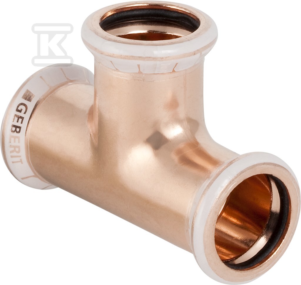 Trójnik Geberit Mapress Kupfer równoprzelotowy d54 61008 - obrazek 1