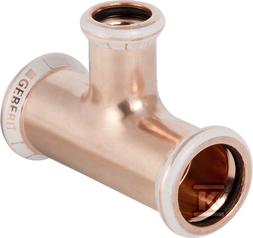 Trójnik Geberit Mapress Kupfer redukcyjny d54-28 61228 - obrazek 1