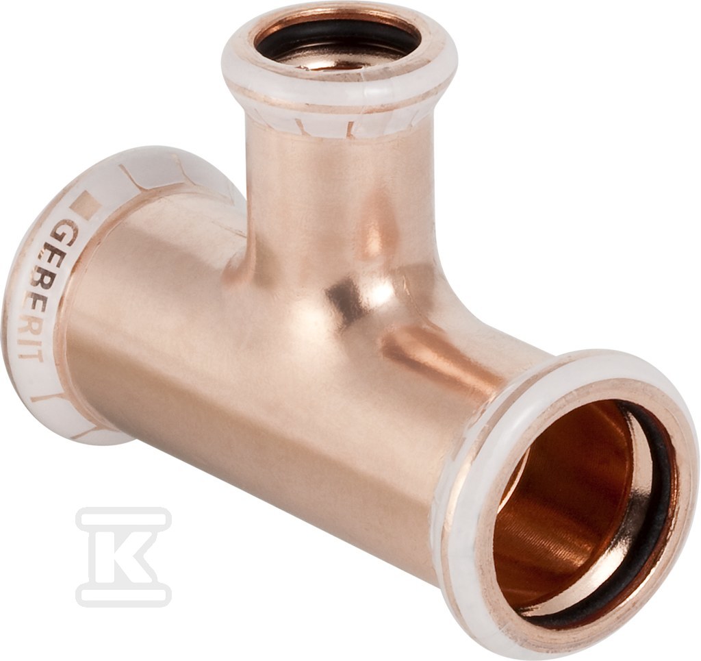 Trójnik Geberit Mapress Kupfer redukcyjny d28-22 61261 - obrazek 1