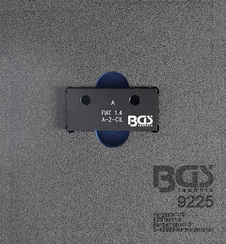 BGS 9225 Wkładka do szuflady 1/6: blok blokowania wałków rozrządu dla Fiat, Lancia 1.4 12V - obrazek 1