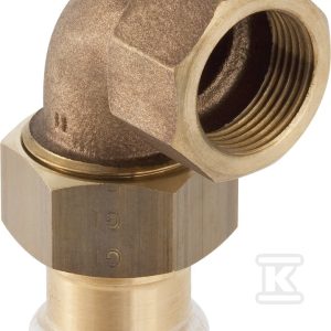 Śrubunek Geberit Mapress Kupfer przejściowy kątowy 90° z gwintem wewnętrznym d35-Rp11/4 65386 Śrubunek Geberit Mapress Kupfer przejściowy kątowy 90° z gwintem wewnętrznym d35-Rp11/4 65386