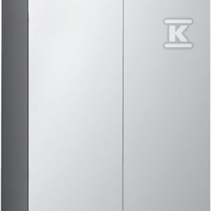 Szafka z lustrem Option B60, z oświetleniem, dwoje drzwi 500.582.00.1