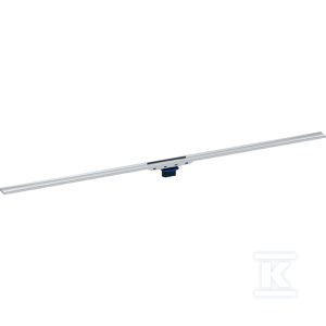Odpływ liniowy Geberit CleanLine80: L=30–110cm, Rama: stal nierdzewna polerowana, powlekana, Powierzchnia: stal nierdzewna szczotkowana, powlekana 154.442.KS.1