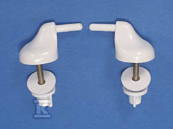 Zawiasy do deski sedesowej WC Nova Top (60110) AZ002