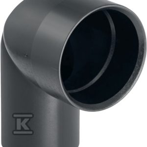 Kolano PEHD 50×46/90 przyłączeniowe do uszczelki, kolor czarny (kanalizacja HDPE) 361.061.16.1 Kolano PEHD 50×46/90 przyłączeniowe do uszczelki, kolor czarny (kanalizacja HDPE) 361.061.16.1