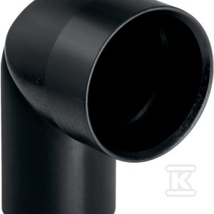 Kolano PEHD 50×58/90 przyłączeniowe do uszczelki, kolor czarny (kanalizacja HDPE) 361.065.16.1 Kolano PEHD 50×58/90 przyłączeniowe do uszczelki, kolor czarny (kanalizacja HDPE) 361.065.16.1