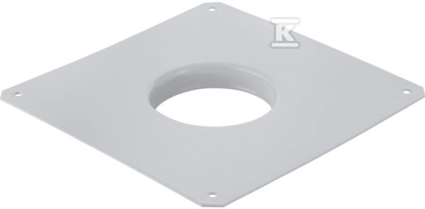 Kołnierz powlekany PVC do wpustu podłogowego 388.124.28.1