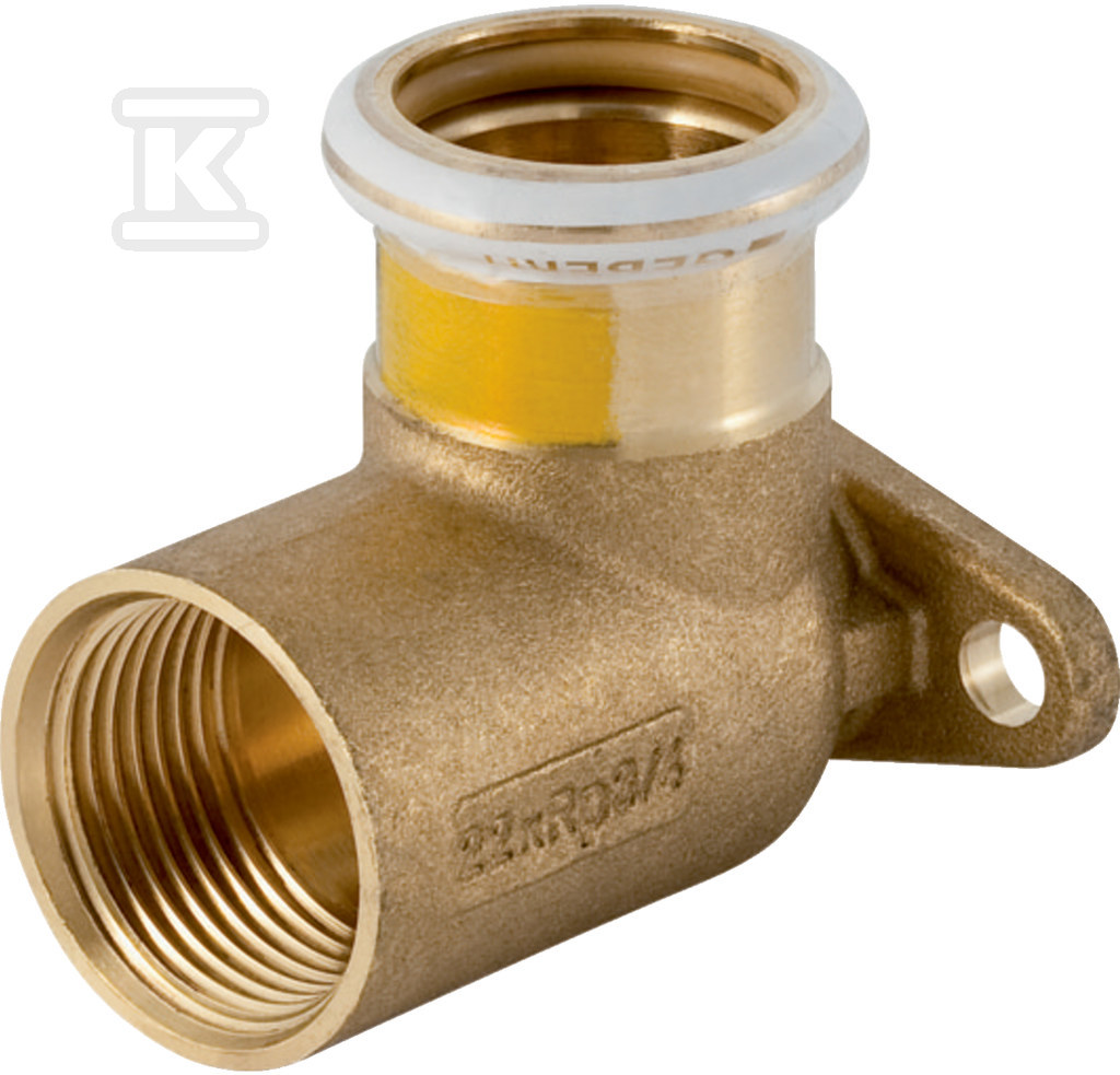 Podłączenie armatury Geberit Mapress Kupfer Gas 90° z gwintem wewnętrzny d18-Rp1/2 34732 - obrazek 1
