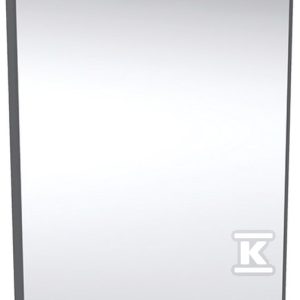 Option Plus Square Podświetlane lustro, B40cm, H70cm, T3.2cm, z bezpośrednim i pośrednim oświetleniem, czarny mat, Aluminium anodyzowane 502.780.14.1 Option Plus Square Podświetlane lustro, B40cm, H70cm, T3.2cm, z bezpośrednim i pośrednim oświetleniem, czarny mat, Aluminium anodyzowane 502.780.14.1