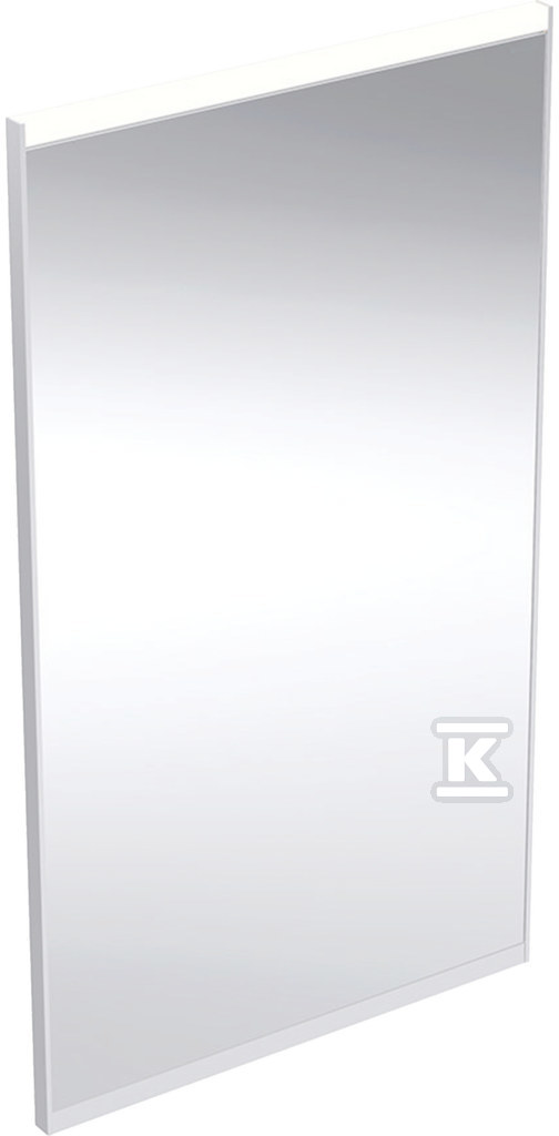 Option Plus Square Podświetlane lustro, B40cm, H70cm, T3.2cm, z bezpośrednim i pośrednim oświetleniem, Aluminium anodyzowane 502.780.00.1 - obrazek 1