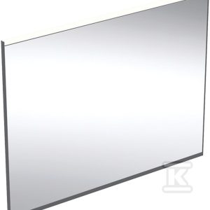 Option Plus Square Podświetlane lustro, B90cm, H70cm, T3.2cm, z bezpośrednim i pośrednim oświetleniem, czarny mat, Aluminium anodyzowane 502.783.14.1 Option Plus Square Podświetlane lustro, B90cm, H70cm, T3.2cm, z bezpośrednim i pośrednim oświetleniem, czarny mat, Aluminium anodyzowane 502.783.14.1