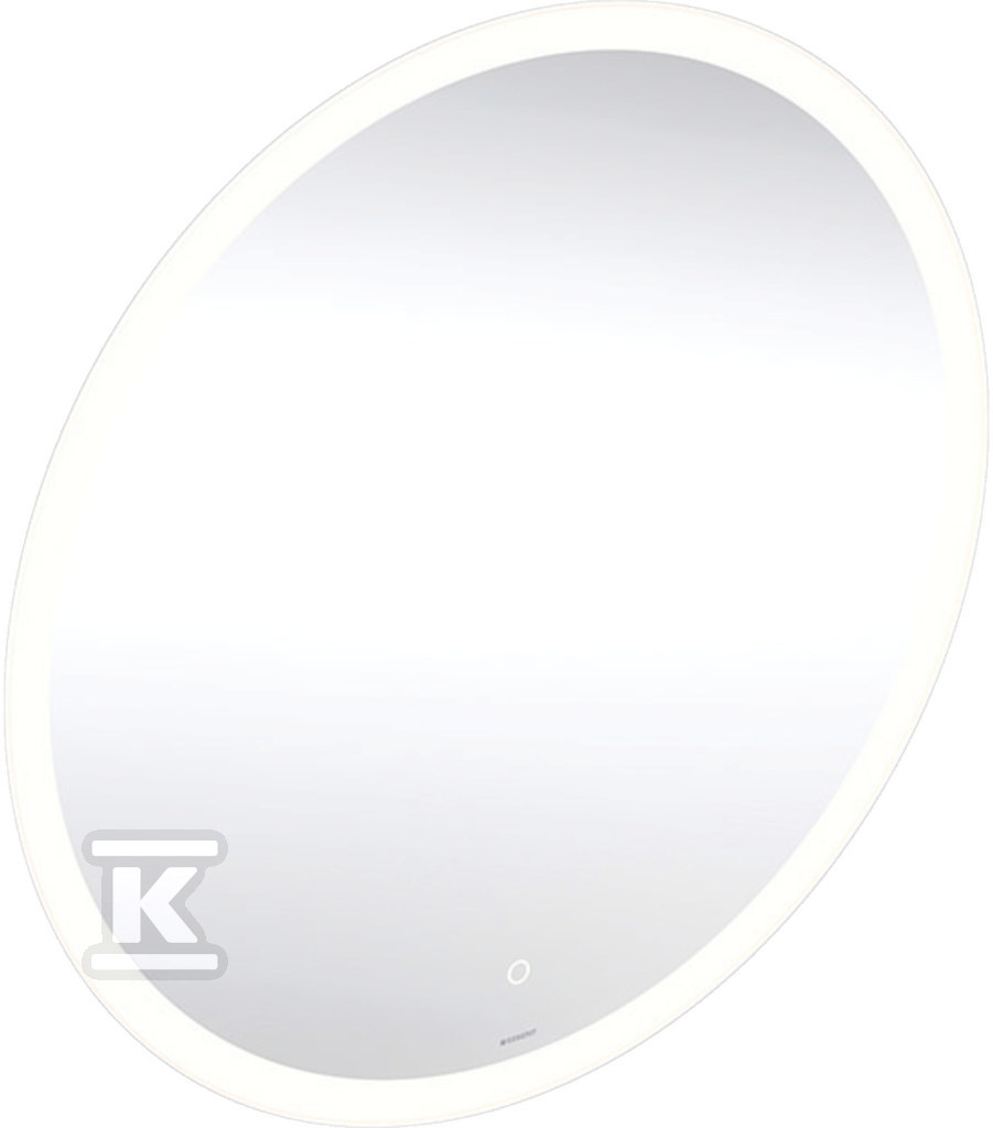 Option Round Podświetlane lustro, D60cm, T3.5cm, z bezpośrednim i pośrednim oświetleniem 502.797.00.1 - obrazek 1
