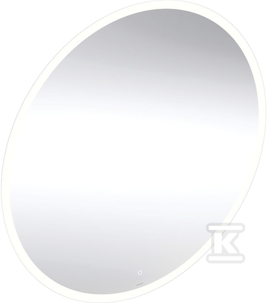 Option Round Podświetlane lustro, D90cm, T3.5cm, z bezpośrednim i pośrednim oświetleniem 502.799.00.1 - obrazek 1