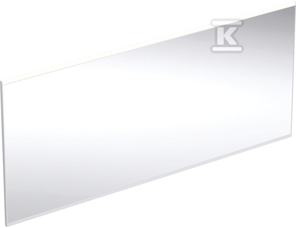 Option Plus Square Podświetlane lustro, B160cm, H70cm, T3.2cm, z bezpośrednim i pośrednim oświetleniem, Aluminium anodyzowane 502.787.00.1 - obrazek 1