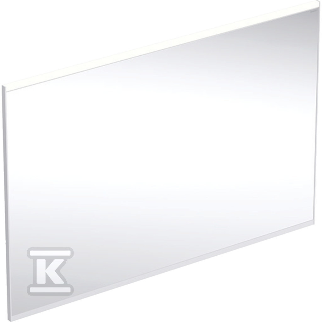 Option Plus Square Podświetlane lustro, B105cm, H70cm, T3.2cm, z bezpośrednim i pośrednim oświetleniem, Aluminium anodyzowane 502.784.00.1 - obrazek 1