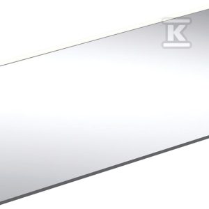 Option Plus Square Podświetlane lustro, B135cm, H70cm, T3.2cm, z bezpośrednim i pośrednim oświetleniem, czarny mat, Aluminium anodyzowane 502.786.14.1 Option Plus Square Podświetlane lustro, B135cm, H70cm, T3.2cm, z bezpośrednim i pośrednim oświetleniem, czarny mat, Aluminium anodyzowane 502.786.14.1