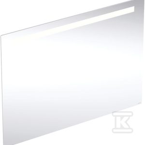 Option Basic Square Podświetlane lustro, B100cm, H70cm, T3.2cm, oświetlenie u góry, Aluminium anodyzowane 502.809.00.1 Option Basic Square Podświetlane lustro, B100cm, H70cm, T3.2cm, oświetlenie u góry, Aluminium anodyzowane 502.809.00.1