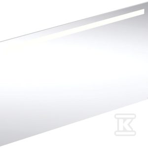 Option Basic Square Podświetlane lustro, B120cm, H70cm, T3.2cm, oświetlenie u góry, Aluminium anodyzowane 502.810.00.1 Option Basic Square Podświetlane lustro, B120cm, H70cm, T3.2cm, oświetlenie u góry, Aluminium anodyzowane 502.810.00.1