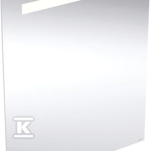 Option Basic Square Podświetlane lustro, B60cm, H70cm, T3.2cm, oświetlenie u góry, Aluminium anodyzowane 502.805.00.1 Option Basic Square Podświetlane lustro, B60cm, H70cm, T3.2cm, oświetlenie u góry, Aluminium anodyzowane 502.805.00.1
