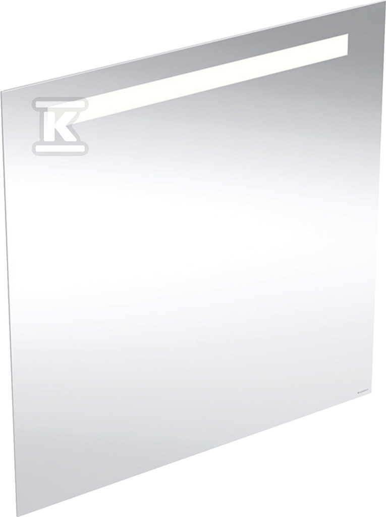 Option Basic Square Podświetlane lustro, B70cm, H70cm, T3.2cm, oświetlenie u góry, Aluminium anodyzowane 502.806.00.1 - obrazek 1