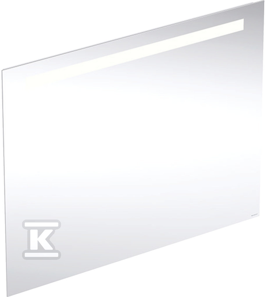 Option Basic Square Podświetlane lustro, B90cm, H70cm, T3.2cm, oświetlenie u góry, Aluminium anodyzowane 502.808.00.1 - obrazek 1